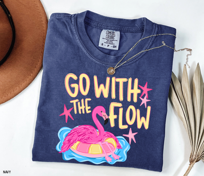 Go With The Flow Comfort Colors T-Shirt