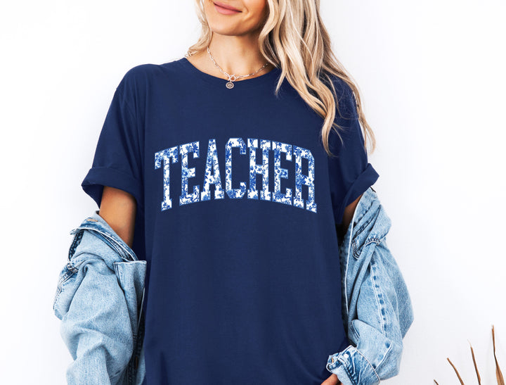Toile Teacher Adult T-shirt