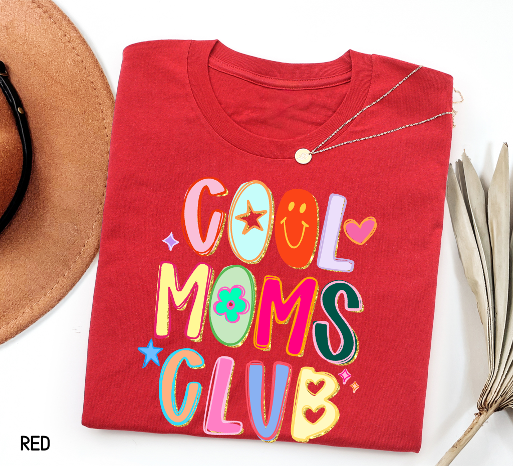 Cool Moms Club Adult T-shirt