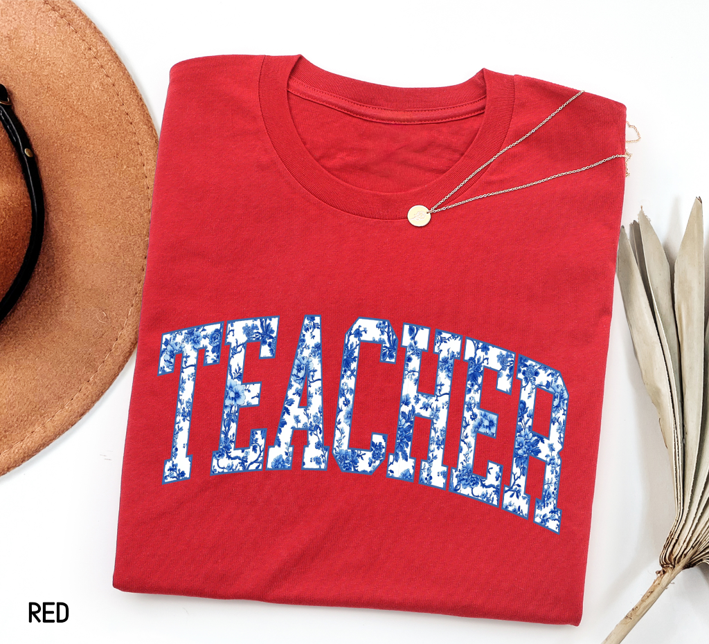 Toile Teacher Adult T-shirt