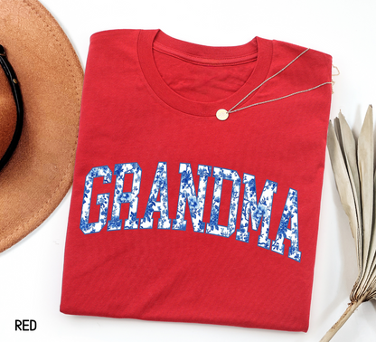 Toile Grandma Adult T-shirt