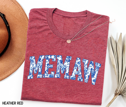 Toile Memaw Adult T-shirt