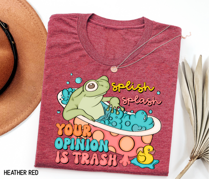 Splish Splash Adult T-shirt