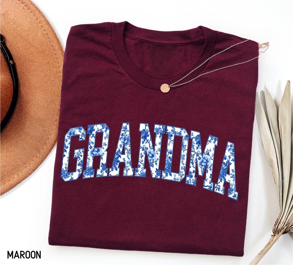 Toile Grandma Adult T-shirt