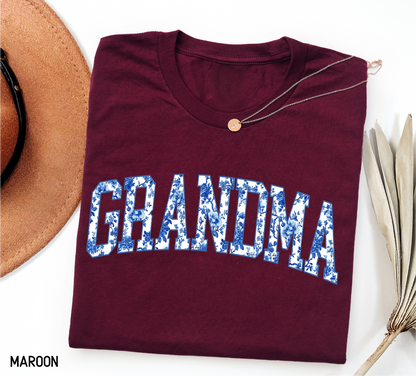 Toile Grandma Adult T-shirt