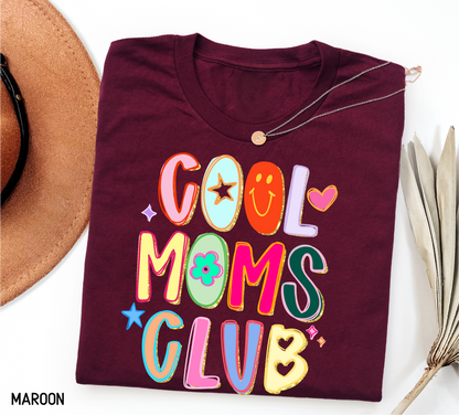 Cool Moms Club Adult T-shirt