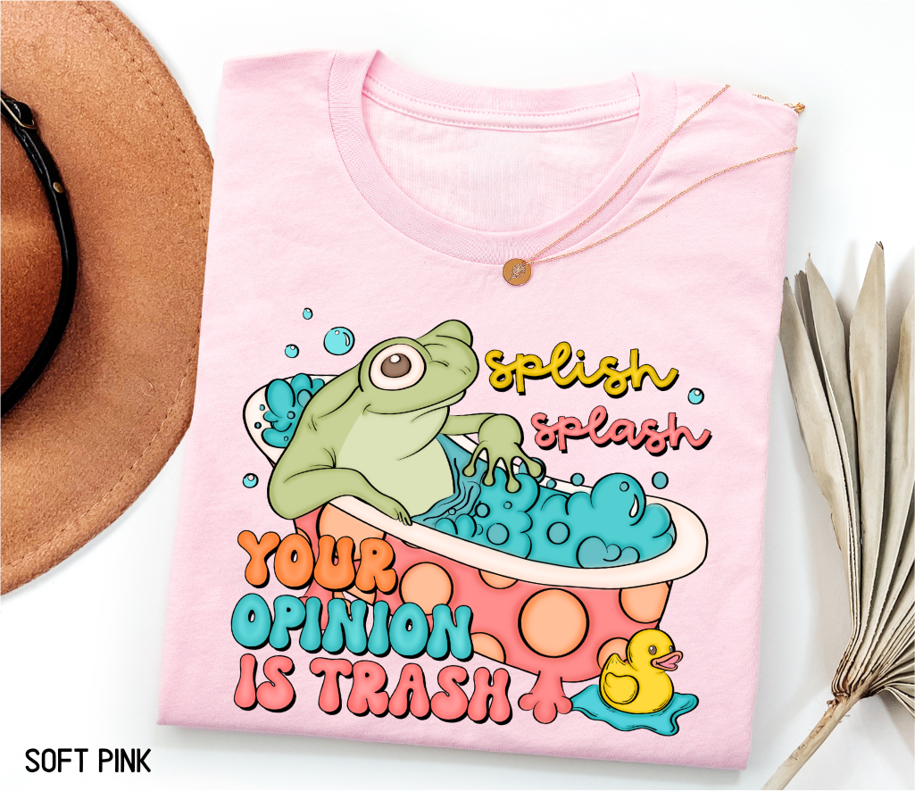 Splish Splash Adult T-shirt