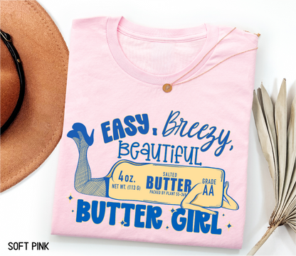 Butter Girl Adult T-shirt