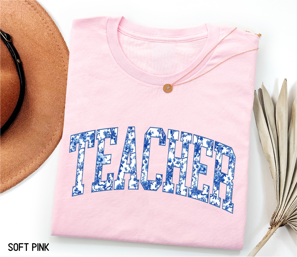 Toile Teacher Adult T-shirt