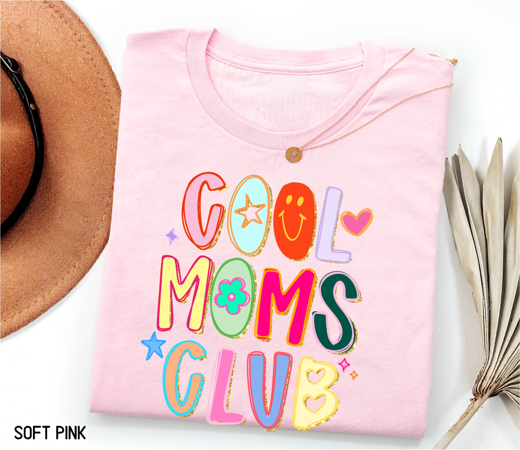 Cool Moms Club Adult T-shirt
