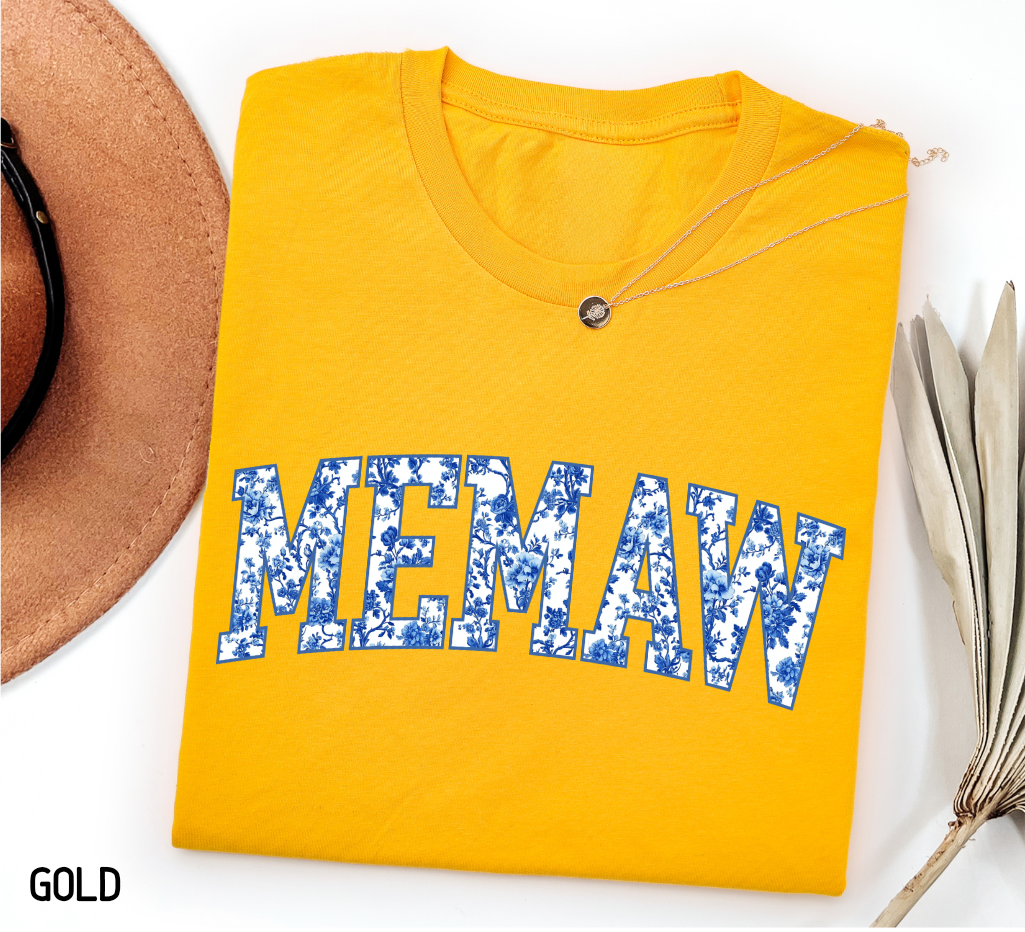 Toile Memaw Adult T-shirt