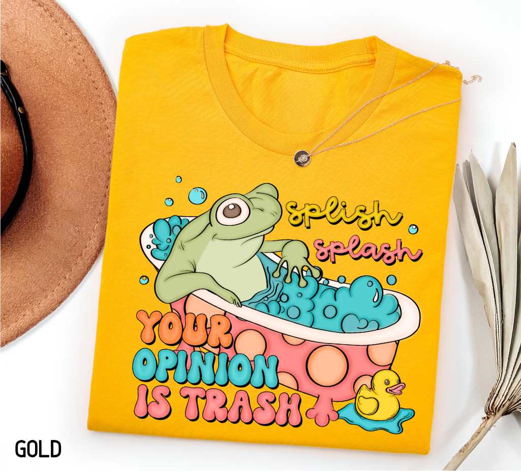 Splish Splash Adult T-shirt