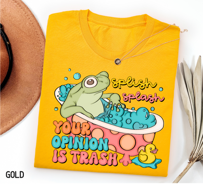 Splish Splash Adult T-shirt