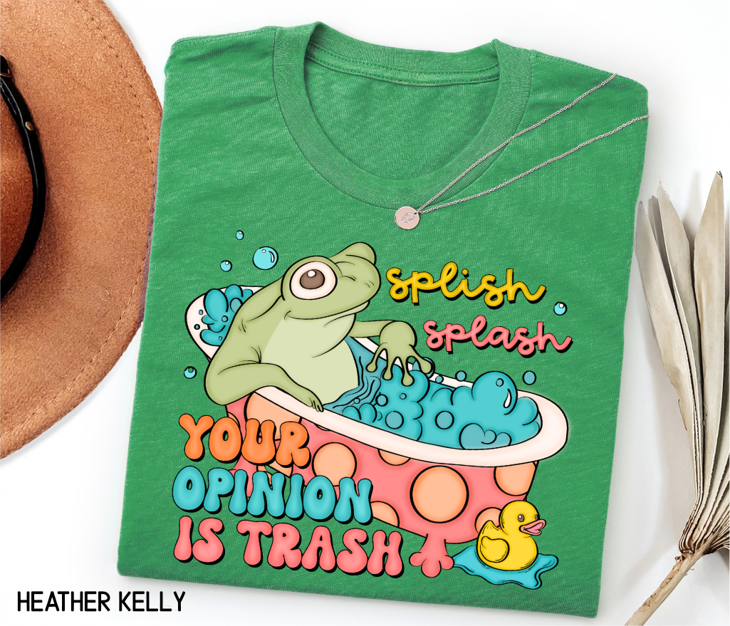 Splish Splash Adult T-shirt