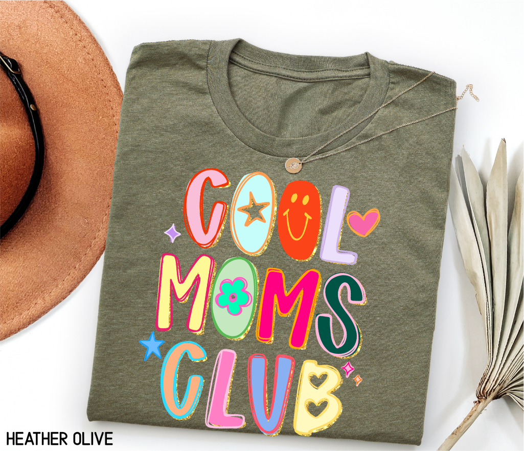 Cool Moms Club Adult T-shirt