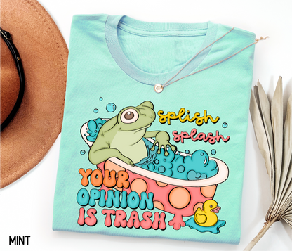 Splish Splash Adult T-shirt
