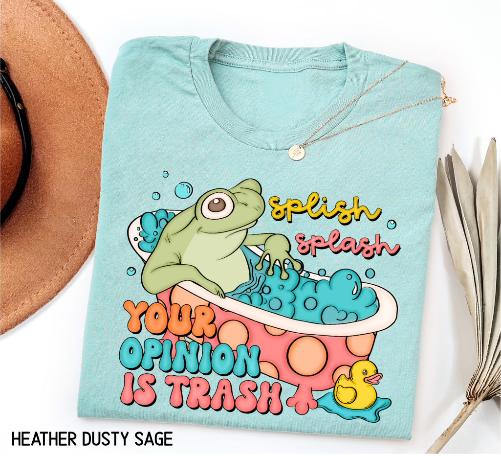 Splish Splash Adult T-shirt