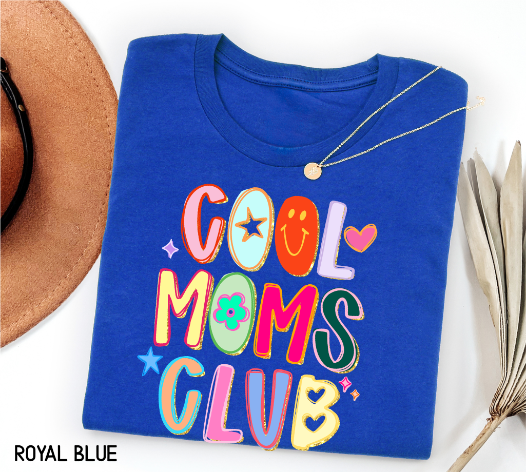 Cool Moms Club Adult T-shirt