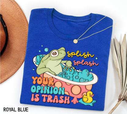 Splish Splash Adult T-shirt