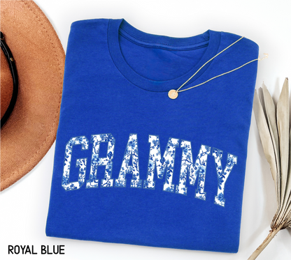 Toile Grammy Adult T-shirt