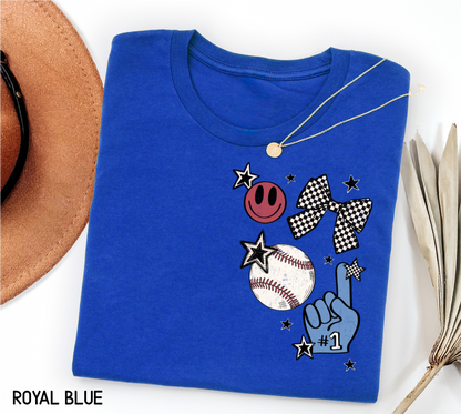 Baseball Corner Adult T-shirt