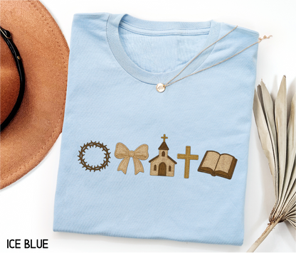 Faith Icons Adult T-shirt
