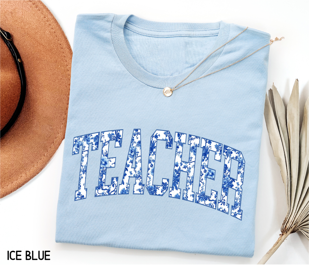 Toile Teacher Adult T-shirt