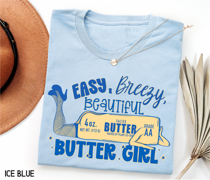 Butter Girl Adult T-shirt