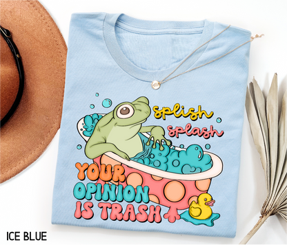 Splish Splash Adult T-shirt