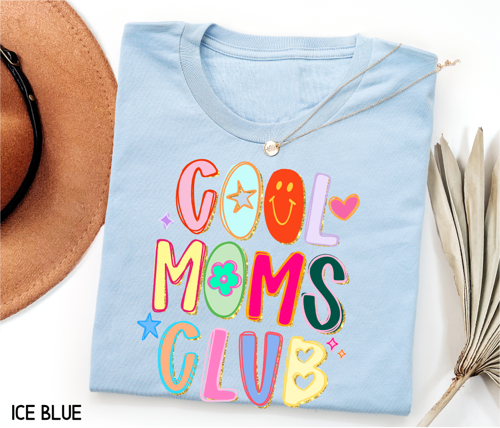 Cool Moms Club Adult T-shirt