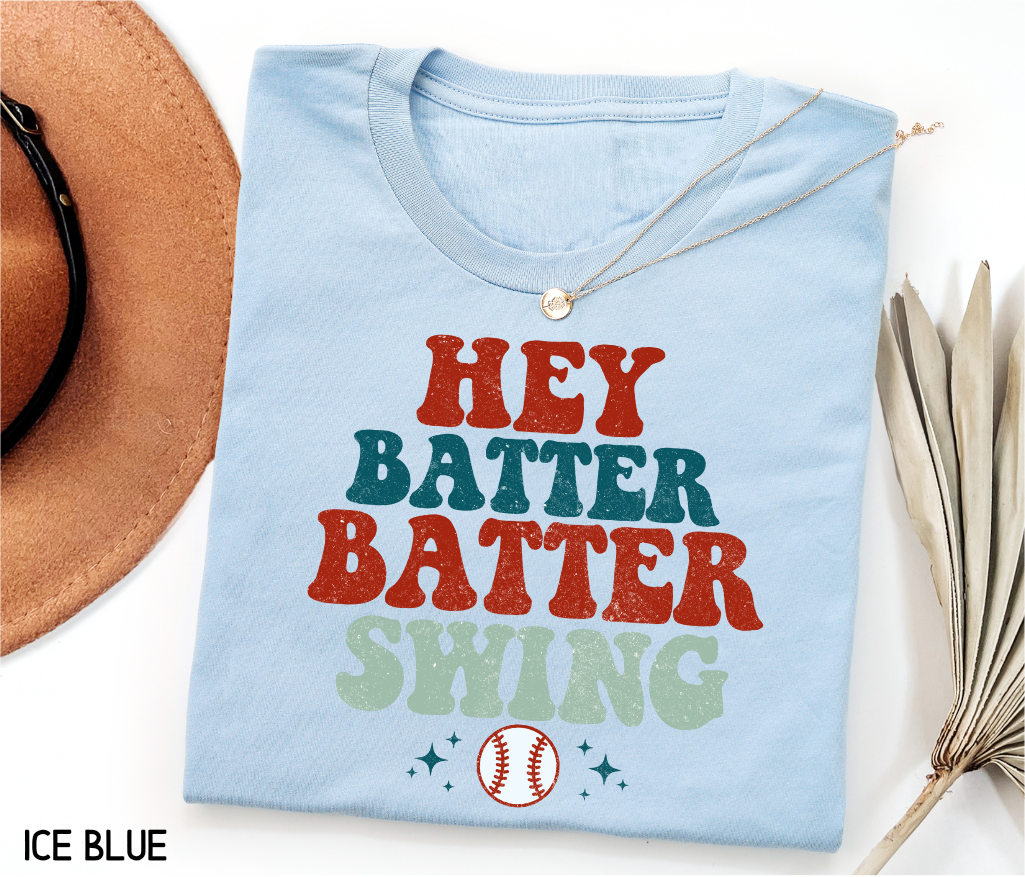 Hey Batter Batter Swing Adult T-shirt