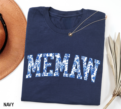 Toile Memaw Adult T-shirt