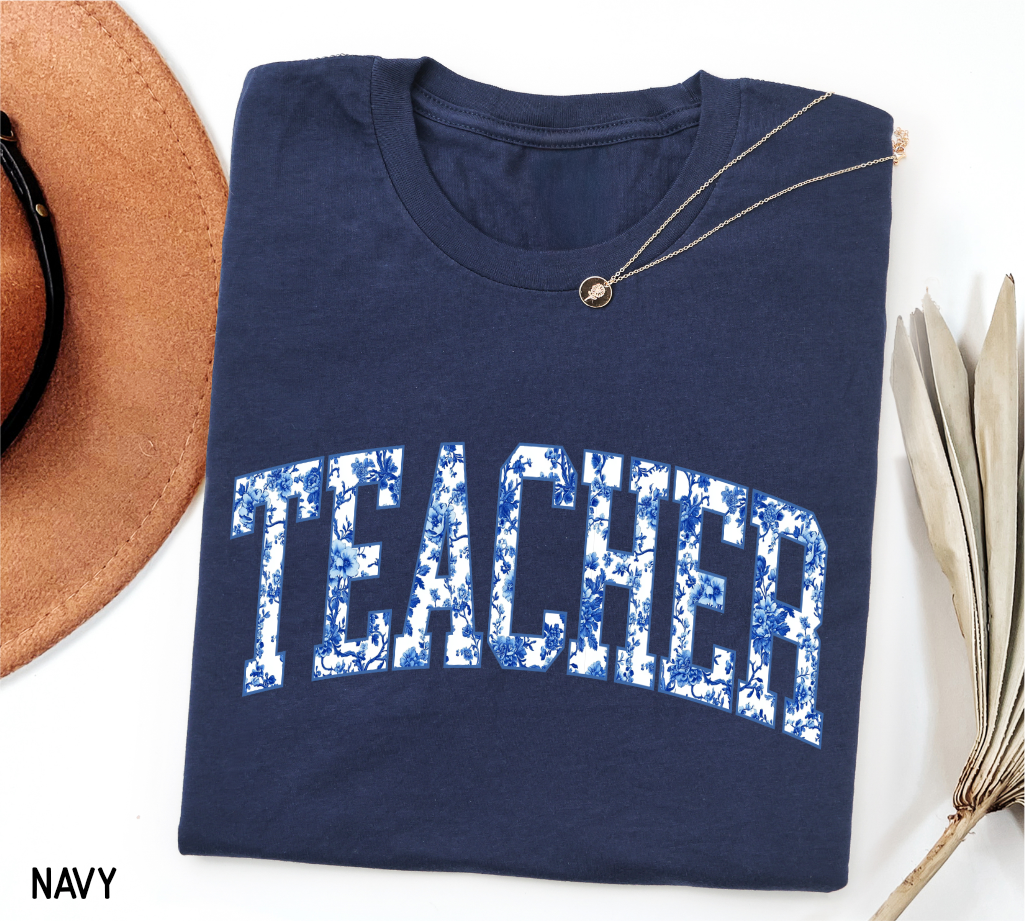 Toile Teacher Adult T-shirt