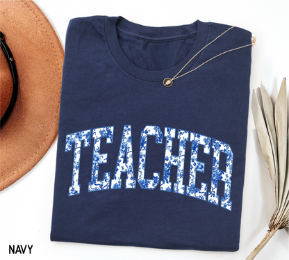 Toile Teacher Adult T-shirt