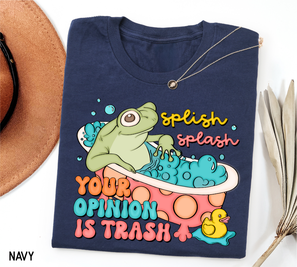 Splish Splash Adult T-shirt