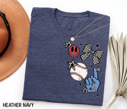 Baseball Corner Adult T-shirt
