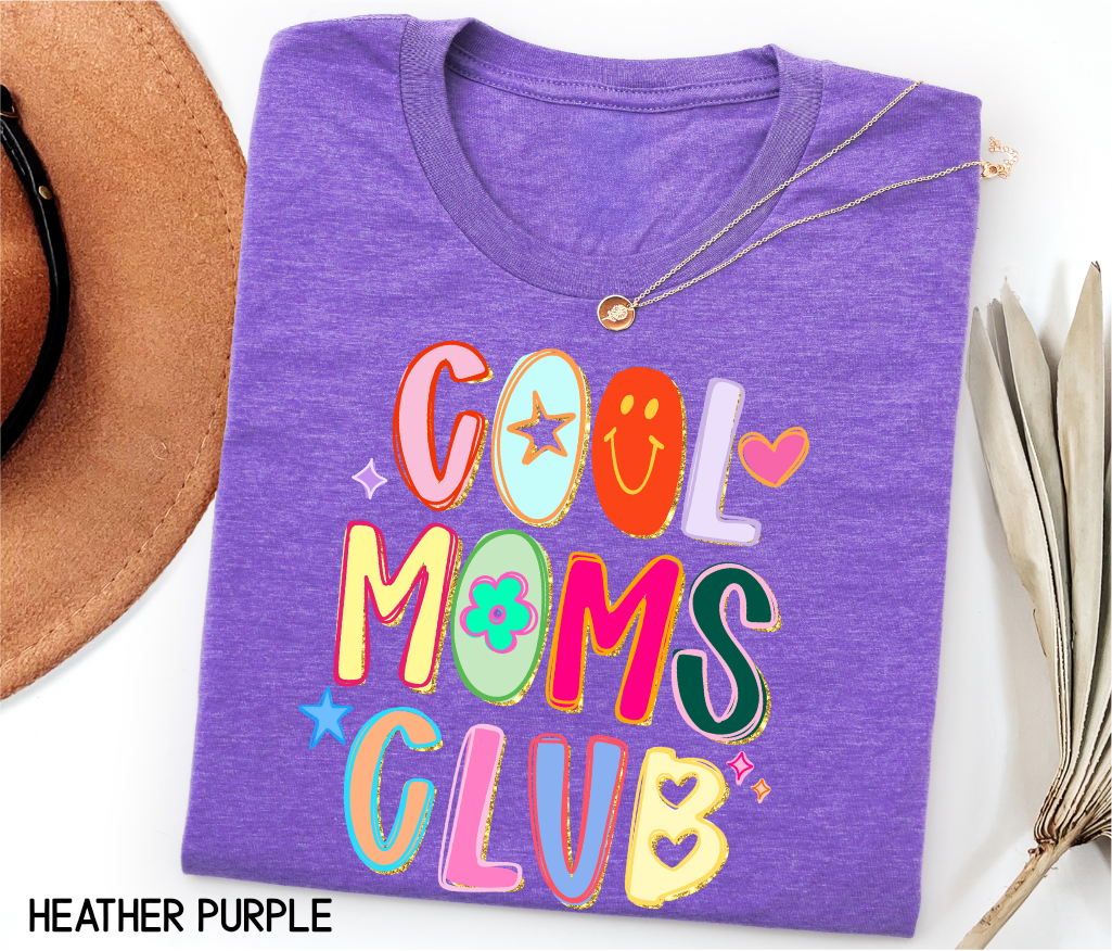 Cool Moms Club Adult T-shirt