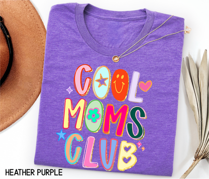 Cool Moms Club Adult T-shirt