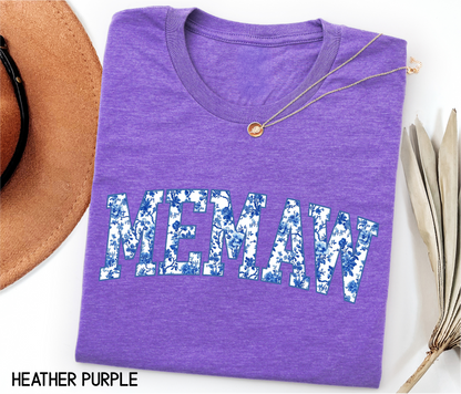 Toile Memaw Adult T-shirt