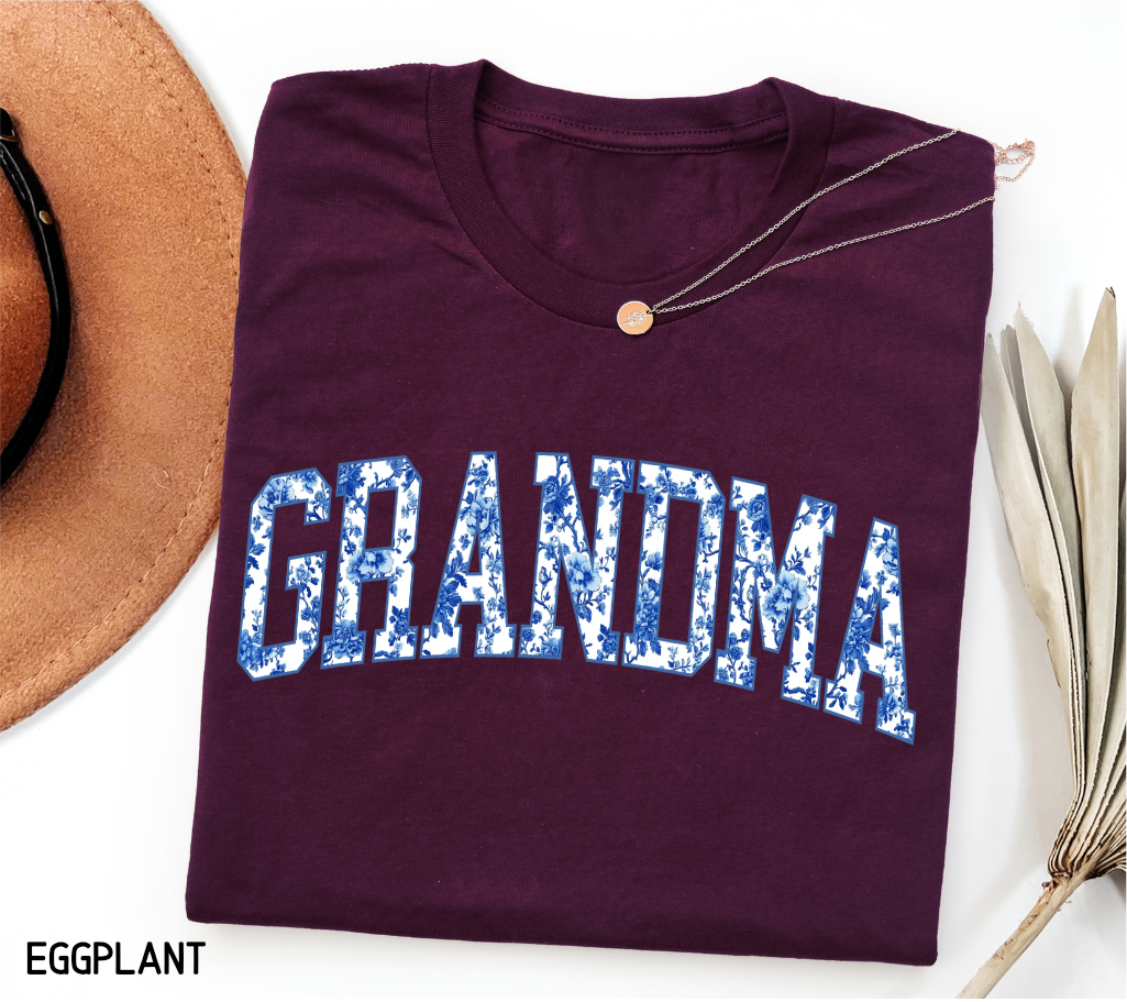 Toile Grandma Adult T-shirt