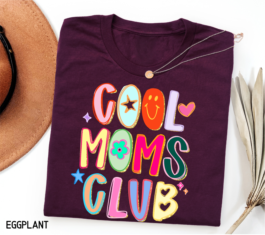 Cool Moms Club Adult T-shirt