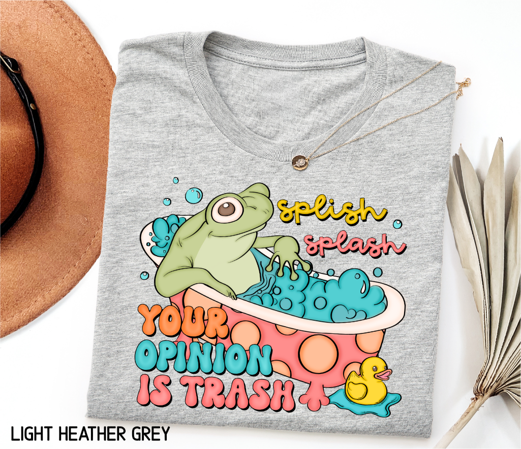 Splish Splash Adult T-shirt