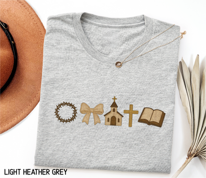 Faith Icons Adult T-shirt