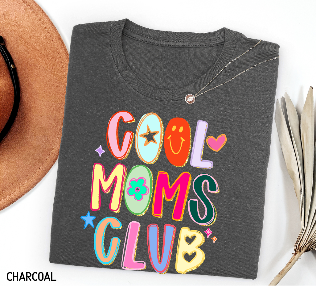 Cool Moms Club Adult T-shirt