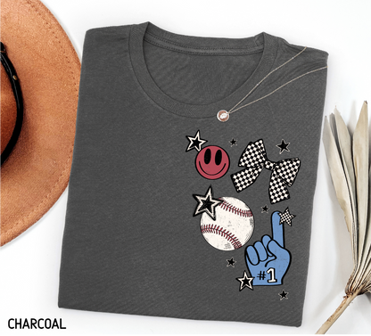 Baseball Corner Adult T-shirt