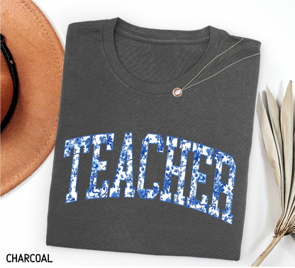 Toile Teacher Adult T-shirt