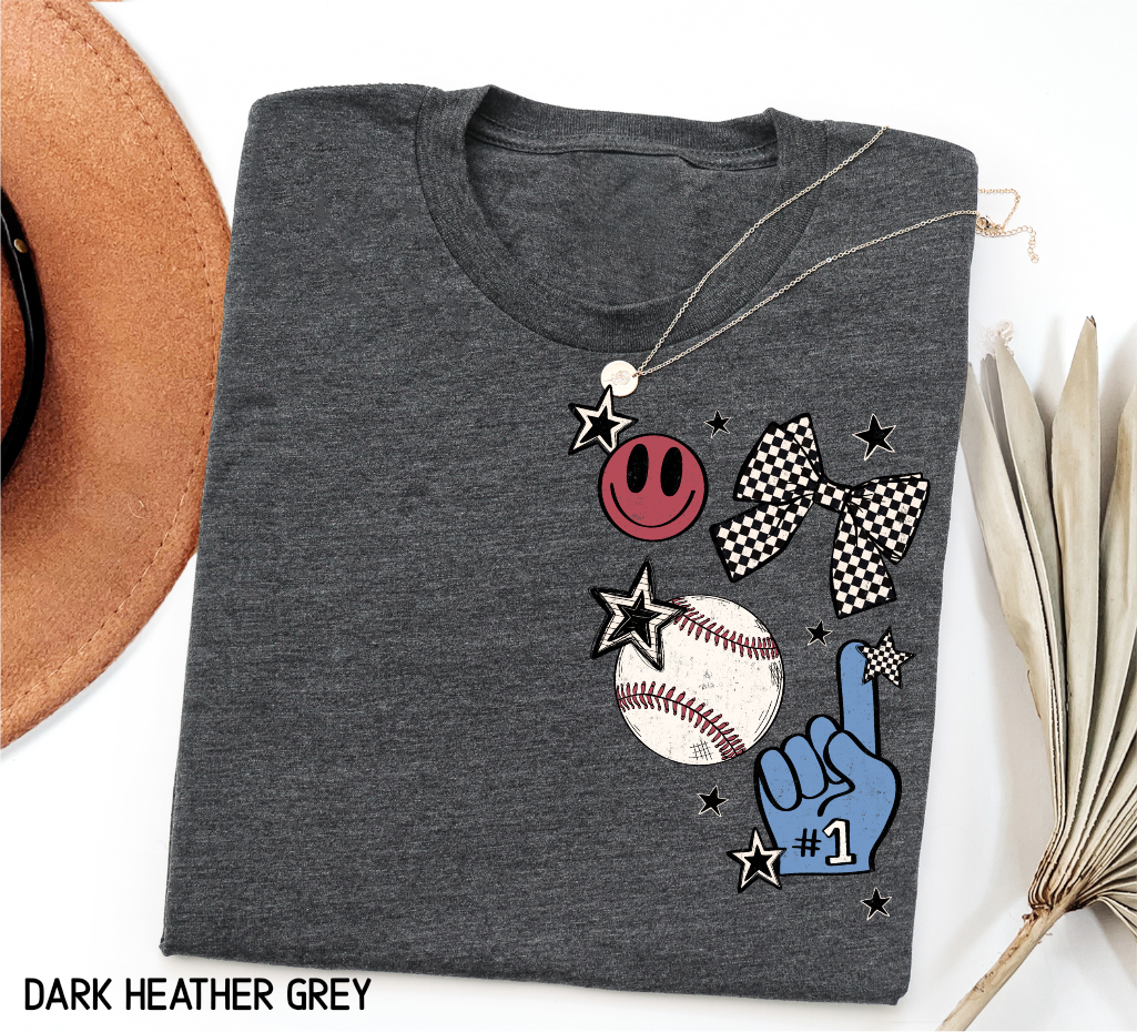 Baseball Corner Adult T-shirt