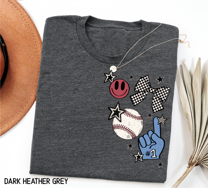 Baseball Corner Adult T-shirt