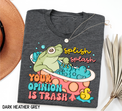 Splish Splash Adult T-shirt