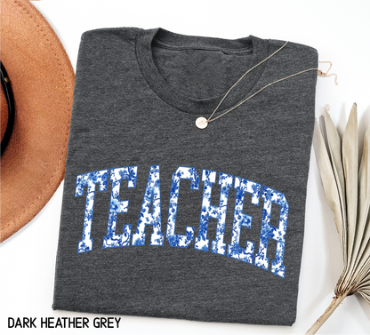 Toile Teacher Adult T-shirt